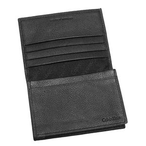 Calvin Klein（カルバン・クライン）名刺入れ  79218 BUSINESS CARD CASE ブラック