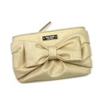 kate spade(ケイトスペード）小銭入れ PLAZA　SEASONAL PWRU1231B BOW　COIN　PURSE ゴールド