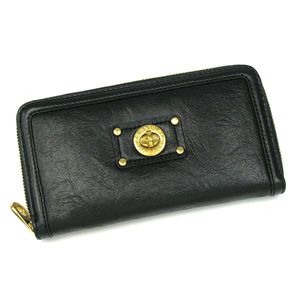 MARC BY MARC JACOBS （マーク バイ マークジェイコブズ）長札財布 TOTALLY TURNLOCK SLG M392403 LARGE ZIP AROUND ブラック