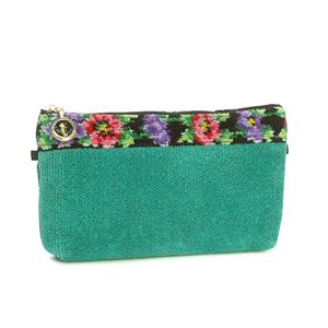 Feiler（フェイラー） ポーチ ANEMONE m8 cosmetic bag ターコイズ