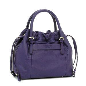 kate spade(ケイトスペード） ショルダーバッグ PXRU1150D SMALL　DRAWSTRING　OPUS ダークパープル