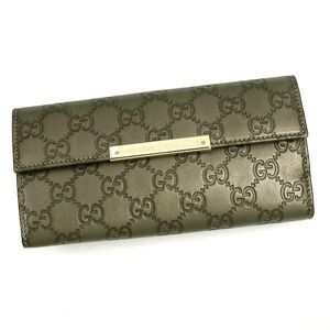 GUCCI（グッチ） 長札財布 112715 9640 グレー