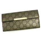 GUCCI（グッチ） 長札財布 112715 9640 グレー