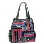 KathyVanZeeland（キャシーバンジーランド） ショルダーバッグ STRIPE FIVE H41915 TOTE ブラック