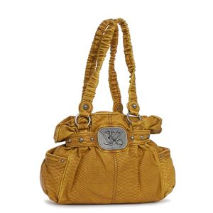 KathyVanZeeland（キャシーバンジーランド） ショルダーバッグ H45210 BELT SHOPPER マスタード