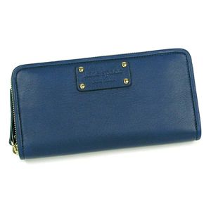 KATE SPADE（ケイトスペード） 長札財布 PWRU0982 ブルー