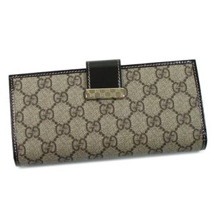 Gucci（グッチ） 長札財布 ICON BAR 212089 8552 8552 ブラウン