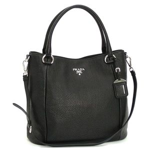 Prada（プラダ） トートバッグ VITELLO DAINO BR4391 F0002 ブラック