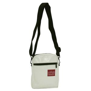 MANHATTAN PORTAGE（マンハッタンポーテージ） ショルダーバッグ 1403-VL WHT VINYL CITY LIGHTS （SM） ホワイト