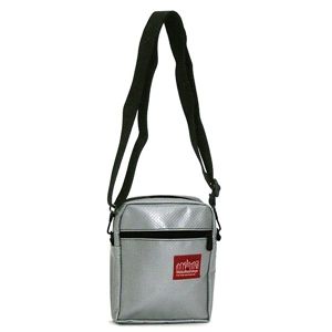 MANHATTAN PORTAGE（マンハッタンポーテージ） ショルダーバッグ 1403-VL SIL VINYL CITY LIGHTS （SM） シルバー