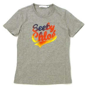 SEE BY CHLOE（シーバイクロエ） Tシャツ 461147 C022 グレー 38