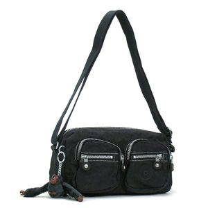 Kipling（キプリング） ショルダーバッグ BASIC K12923 CHINI 818 ブラック/グレー