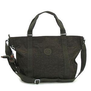 Kipling（キプリング） トートバッグ BASIC K13359 ADARA M 740 ダークブラウン/ブラック