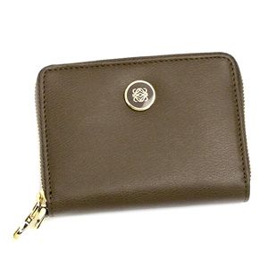 Loewe（ロエベ） 二つ折り財布（小銭入れ付） ANAGRAM SIGNATURE 118.30.958 ZIP AROUND WALLET ブラウン