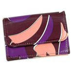 Emilio Pucci（エミリオプッチ） カードケース 97SE02 COIN PURSE 78 ワイン