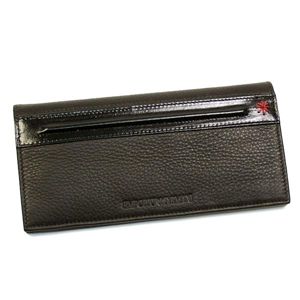 Emporio Armani（エンポリオ・アルマーニ） 長財布 YCD20 YEM774 80190 ダークブラウン