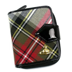 Vivienne Westwood（ヴィヴィアンウエストウッド） Wホック財布 WINTER TARTAN 4732 EXHIBITION