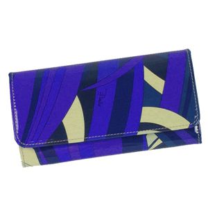 Emilio Pucci（エミリオプッチ） 長財布 96SM01 WALLET 18 ブルー