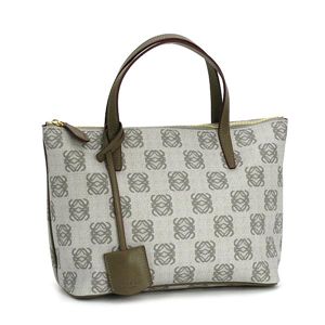 Loewe（ロエベ） ショルダーバッグ ANAGRAM COATED CANVA 368.80.A11 CITA 25 ライトグレー