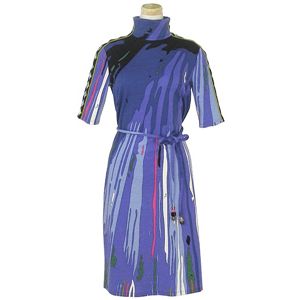 Emilio Pucci（エミリオプッチ） ドレス 321882 86RH02 DRESS+BELT 6 パープル 38