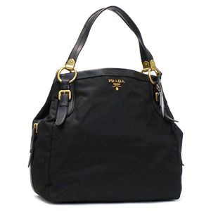 Prada（プラダ） ハンドバッグ TESSUTO NAPPA BR4290 F0002 ブラック