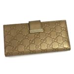 Gucci（グッチ） 長財布 ICON BAR 212096 ICON BAR 2727 ゴールド