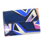 Emilio Pucci（エミリオプッチ） Wホック財布 96SM05 WALLET 2 パープル