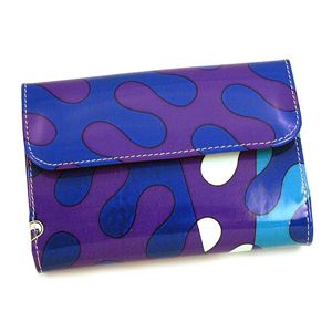 Emilio Pucci（エミリオプッチ） Wホック財布 01SM05 3 ブルー