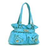 KathyVanZeeland（キャシーバンジーランド） ショルダーバッグ LADY LOOP H39310 BELT SHOPPER ライトブルー