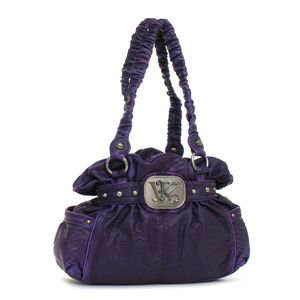 KathyVanZeeland（キャシーバンジーランド） ショルダーバッグ H45210 BELT SHOPPER ダークパープル