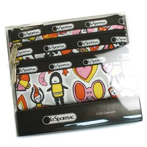 LESPORTSAC（レスポートサック） ポーチ ワンダーボーイ 6501 4961 BOXED 3-ZIP