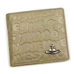 Vivienne Westwood（ヴィヴィアンウエストウッド） 二つ折り財布（小銭入れ付） COAST 730 ライトグレー