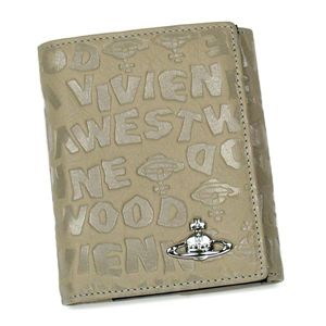 Vivienne Westwood（ヴィヴィアンウエストウッド） Wホック財布 COAST 737 ライトグレー