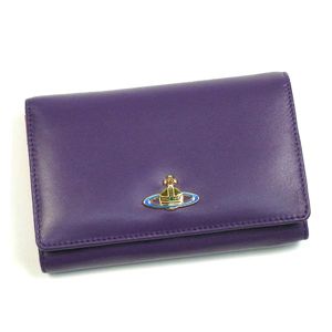 Vivienne Westwood（ヴィヴィアンウエストウッド） 二つ折りL字ファスナー財布 NAPPA 2232 VIOLET