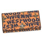 Vivienne Westwood（ヴィヴィアンウエストウッド） 長財布 STONEAGE 1032 オレンジ