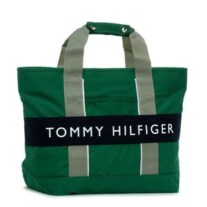 TOMMY HILFIGER トートバッグ OUTBACK L400357（L500081） TOTE 315 グリーン