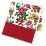 Feiler（フェイラー） タオル 48X78 PARADAISE WHITE RED BATH TOWEL