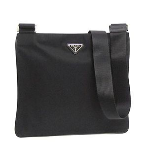 Prada（プラダ） ナナメガケバッグ TESS SAFFIANO VA0053 F0002 ブラック