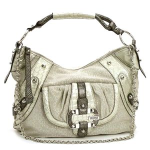 Guess（ゲス） ショルダーバッグ TOUGH LOGO SI226401 HOBO ライトグレー