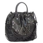 Guess（ゲス） ショルダーバッグ SOUTH BEACH MP048502 DRAWSTRING SHOPPER ブラック