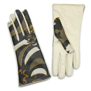 Emilio Pucci（エミリオプッチ） 手袋 97GG02 GLOVES 79 ブラウン