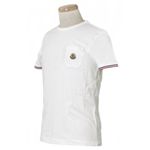 MONCLER(モンクレール) メンズTシャツ  80183 1 ホワイト L66S20W47SH41