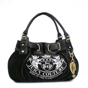 JUICY COUTURE(ジューシークチュール) ショルダーバッグ REPLENISHMENT HANDBA YHRU1874 1 ブラック H27×W41×D15