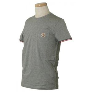 MONCLER(モンクレール) メンズTシャツ  80183 985 グレー L67.5S21W49SH42.5