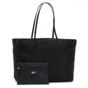 Fendi(フェンディ) トートバッグ ナッパ 8BH185 F0NJL ダークブラウン H27×W35×D14