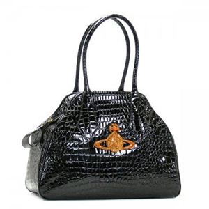 Vivienne Westwood(ヴィヴィアンウエストウッド) ハンドバッグ CHANCERY 5008  ブラック H32×W42×D18