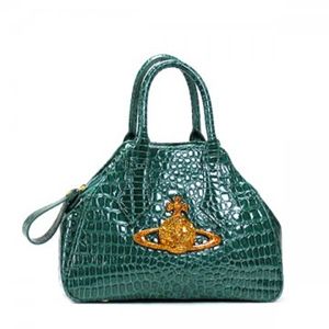 Vivienne Westwood(ヴィヴィアンウエストウッド) ハンドバッグ CHANCERY 5010  グリーン H21×W28×D12