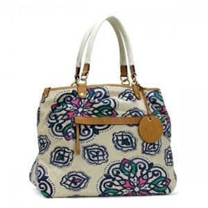 JUICY COUTURE（ジューシークチュール） トートバッグ CARRY OVER CANVAS TO YHRU1978 ホワイト H41×W48×D20