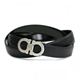 FerragamoitFKj xg DOUBLE ADJUS 671041 352443 NERO/NERO摜ŏP