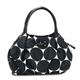 KATE SPADEiPCgXy[hj g[gobO DEBORAH DOT NYLON PXRU4048 71 BLACK^CLOTTED CREAM摜ŏP